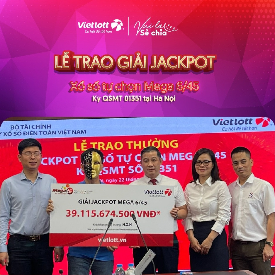 Người đàn ông U80 trúng độc đắc Vietlott hơn 39 tỷ đồng nhờ ‘thú vui lành mạnh của tuổi già’