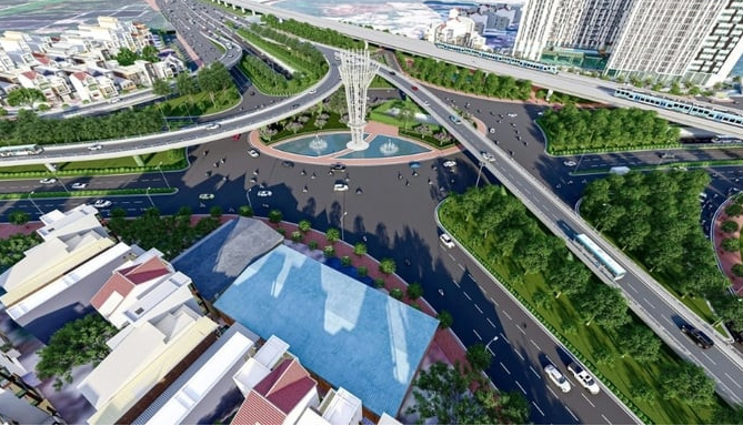 Nút giao 3.400 tỷ hiện đại và độc đáo nhất TP. HCM nguy cơ vỡ tiến độ- Ảnh 2. Nút giao 3.400 tỷ hiện đại và độc đáo nhất TP. HCM nguy cơ vỡ tiến độ- Ảnh 2.