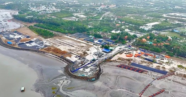 Siêu đô thị Cần Giờ thi công thần tốc, dần thành hình sau 2 tháng khởi công