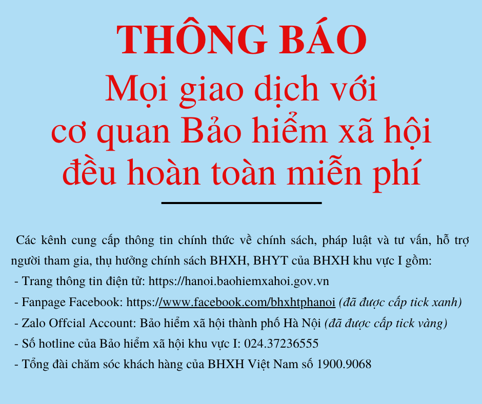 Bảo hiểm xã hội vừa phát thông báo khẩn về một hiện tượng bất thường