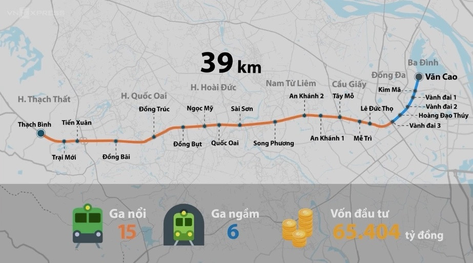 Chốt mốc khởi công tuyến metro hơn 65.000 tỷ đồng, Tập đoàn Trung Quốc đã ngỏ ý tham gia
