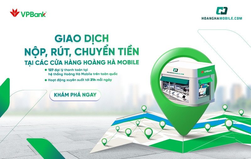 3.100 cửa hàng Hoàng Hà Mobile, Thế Giới Di Động và Điện Máy Xanh thành ‘cây ATM’ của VPBank