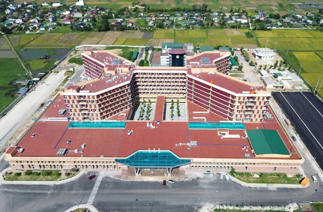Bệnh viện ung bướu quy mô 1.000 giường tại thành phố thuộc tỉnh rộng nhất Việt Nam chính thức đi vào hoạt động- Ảnh 1. Bệnh viện ung bướu quy mô 1.000 giường tại thành phố thuộc tỉnh rộng nhất Việt Nam chính thức đi vào hoạt động- Ảnh 1.
