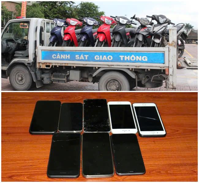 Công an bắt giữ 28 đối tượng cùng nhiều tang vật - ảnh 2