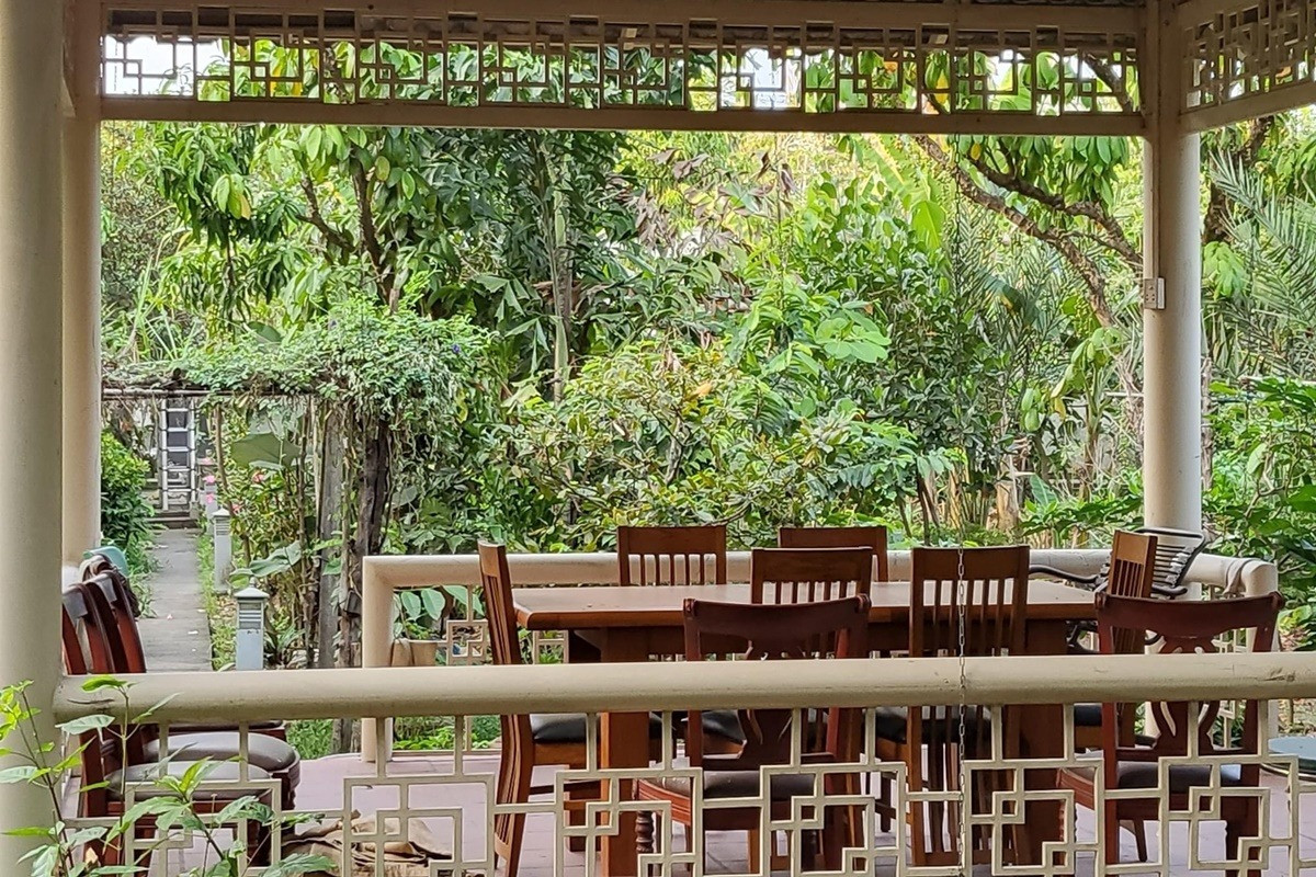 ‘Nữ hoàng ảnh lịch’ một thời có cuộc sống bình yên tại căn nhà vườn 2.500m2: Khuôn viên với vườn cây sai trĩu quả- Ảnh 5. ‘Nữ hoàng ảnh lịch’ một thời có cuộc sống bình yên tại căn nhà vườn 2.500m2: Khuôn viên với vườn cây sai trĩu quả- Ảnh 5.