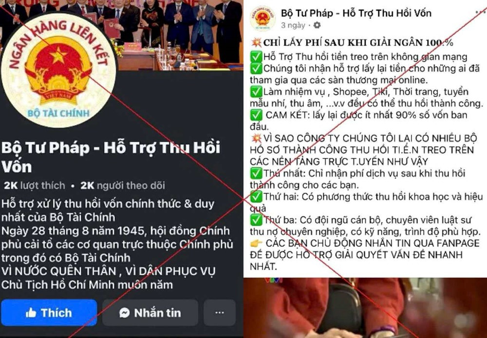 Cảnh báo lừa đảo liên quan Bộ Tư pháp - ảnh 1