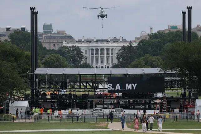 Mỹ rầm rộ duyệt binh ở Washington kỷ niệm ngày thành lập Lục quân ảnh 8