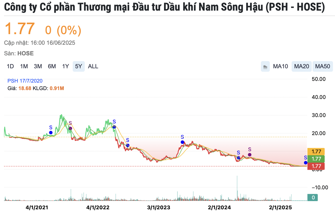 Dầu khí Nam Sông Hậu (PSH) trước thềm hủy niêm yết: Acuity Funding xuất hiện có giải cứu được khoản nợ 4.200 tỷ tại BIDV?