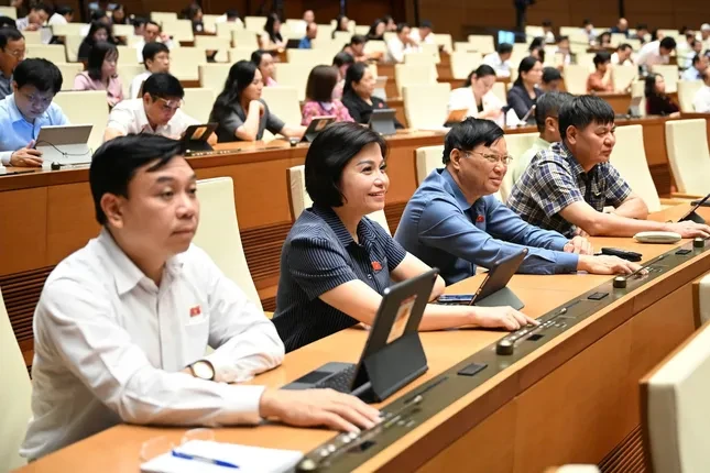 Hôm nay, Quốc hội xem xét thông qua Nghị quyết sửa đổi Hiến pháp ảnh 1