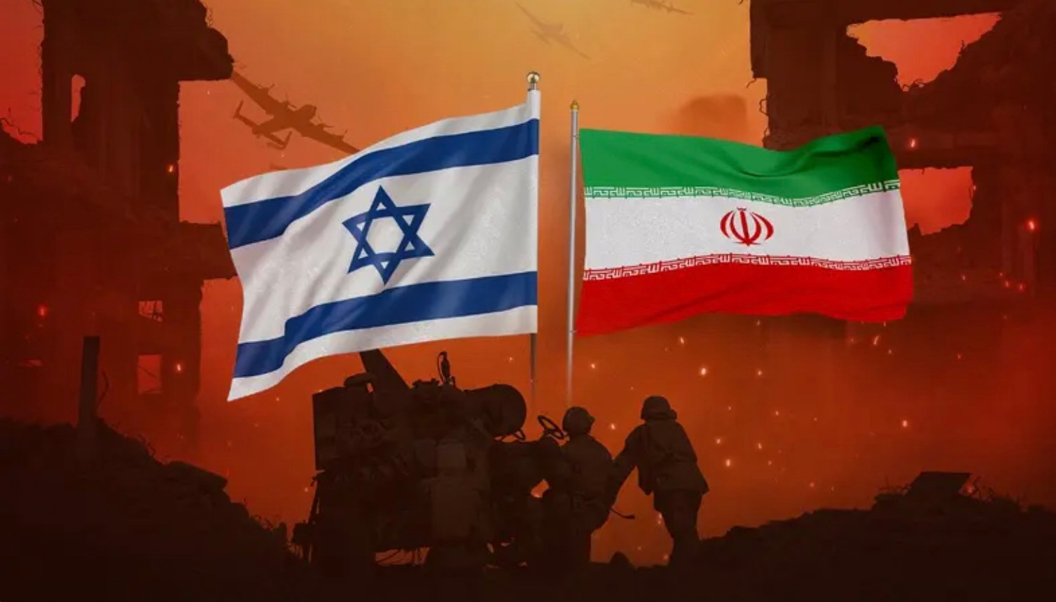 xung đột Israel - Iran. Ảnh: Aalarabiya