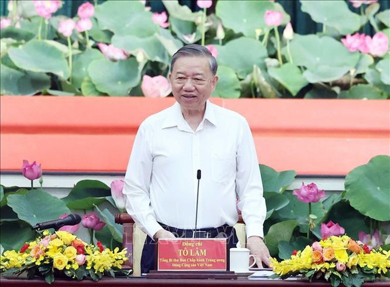 Tổng Bí thư Tô Lâm: Tầm nhìn mới cho TP.HCM là trở thành ‘siêu đô thị quốc tế’ của Đông Nam Á