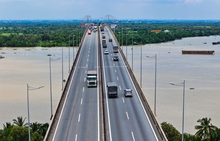 Chỉ vài giờ nữa, đoạn cầu dài nhất cao tốc TP. HCM – Long Thành sẽ áp dụng hạn chế tốc độ, người tham gia giao thông cần chú ý- Ảnh 1. Chỉ vài giờ nữa, đoạn cầu dài nhất cao tốc TP. HCM – Long Thành sẽ áp dụng hạn chế tốc độ, người tham gia giao thông cần chú ý- Ảnh 1.