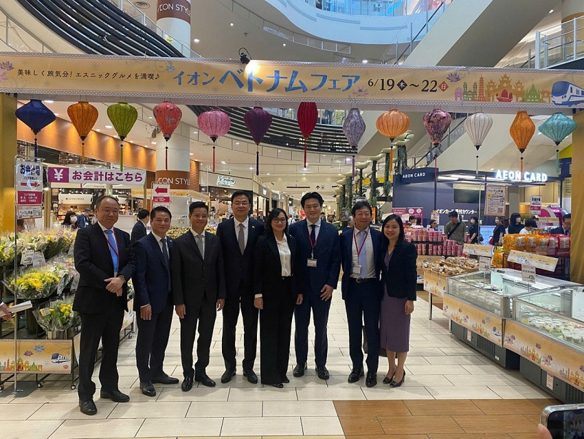 Bộ Công Thương bắt tay AEON thực hiện kế hoạch giúp hàng Việt Nam phủ sóng 4 thị trường lớn