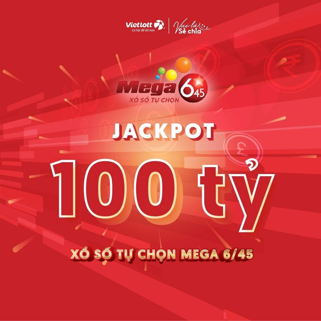 Vietlott hé lộ cơ hội trúng độc đắc 100 tỷ đồng, thuộc nhóm giải thưởng cao nhất kể từ 2024