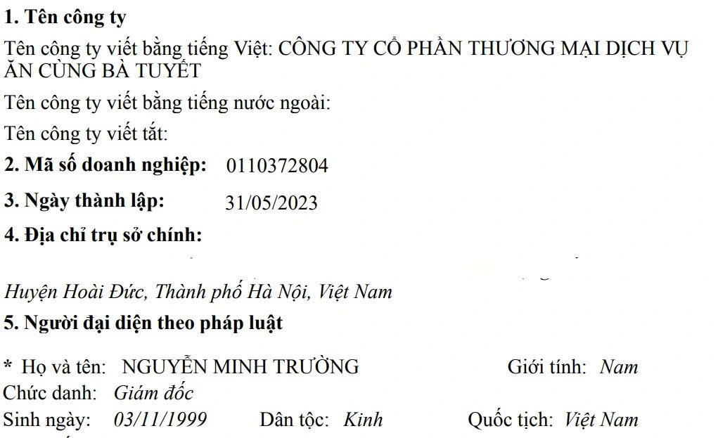 Bán chân gà thu hơn 100 tỷ, Bà Tuyết Diamond vẫn đưa ra thông báo xanh rờn khiến dân mạng dậy sóng
