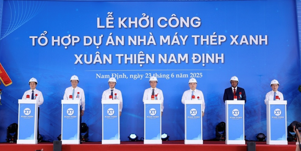 Tập đoàn Xuân Thiện khởi công tổ hợp thép xanh 100.000 tỷ, sẽ ra lò sản phẩm ‘Việt Nam chưa sản xuất được’