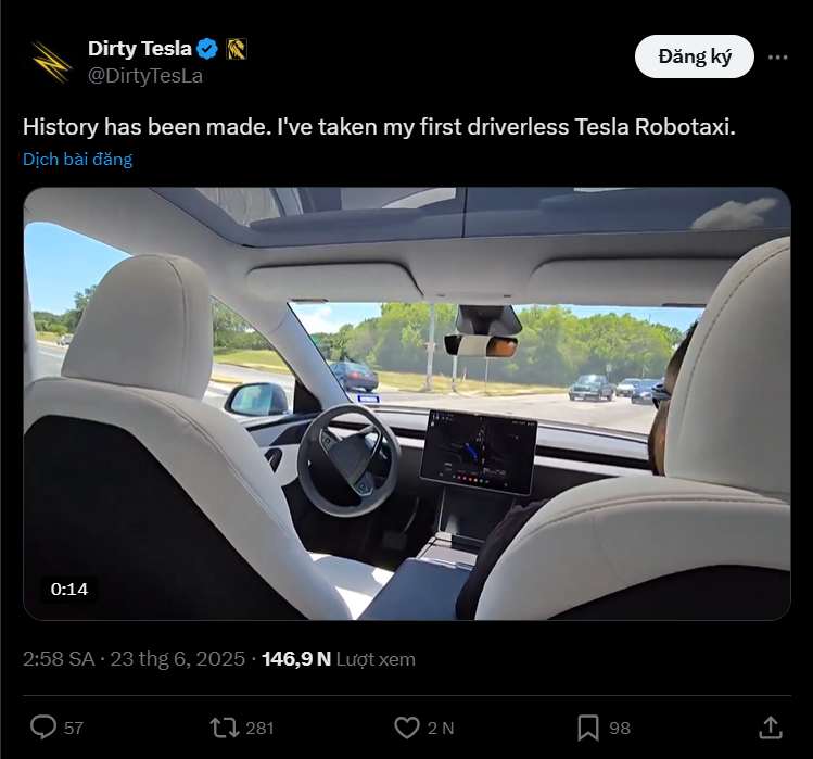Không khai trương rầm rộ, Elon Musk âm thầm ra mắt dịch vụ robotaxi: Liệu át chủ bài có thế kéo Tesla thoát khỏi 'vũng lầy'? - ảnh 2