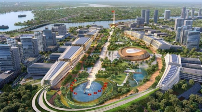 Trung tâm Chính trị - Hành chính gần 7.000 tỷ tại tỉnh giàu bậc nhất Việt Nam có bước tiến mới- Ảnh 1. Trung tâm Chính trị - Hành chính gần 7.000 tỷ tại tỉnh giàu bậc nhất Việt Nam có bước tiến mới- Ảnh 1.