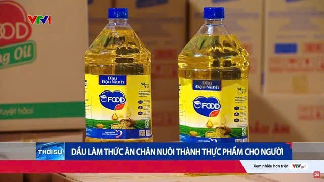 Cận cản quy trình tái chế dầu thức ăn chăn nuôi 'phù phép' thành dầu ăn Ofood cho người tại Nhật Minh Food Cận cản quy trình tái chế dầu thức ăn chăn nuôi 'phù phép' thành dầu ăn Ofood cho người tại Nhật Minh Food