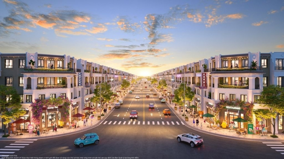 Vì sao các nhà đầu tư “nhắm” tới shophouse Thương phố Đại Lộ 120m2 tại Vinhomes Wonder City?