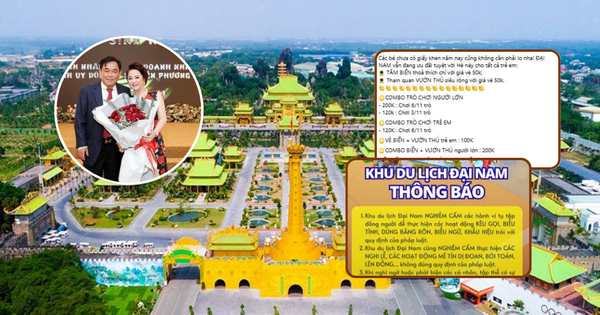 Cách đây ít giờ, KDL 6.000 tỷ lớn bậc nhất Đông Nam Á của vợ chồng bà Nguyễn Phương Hằng chính thức ‘tung’ thêm ưu đãi đặc biệt