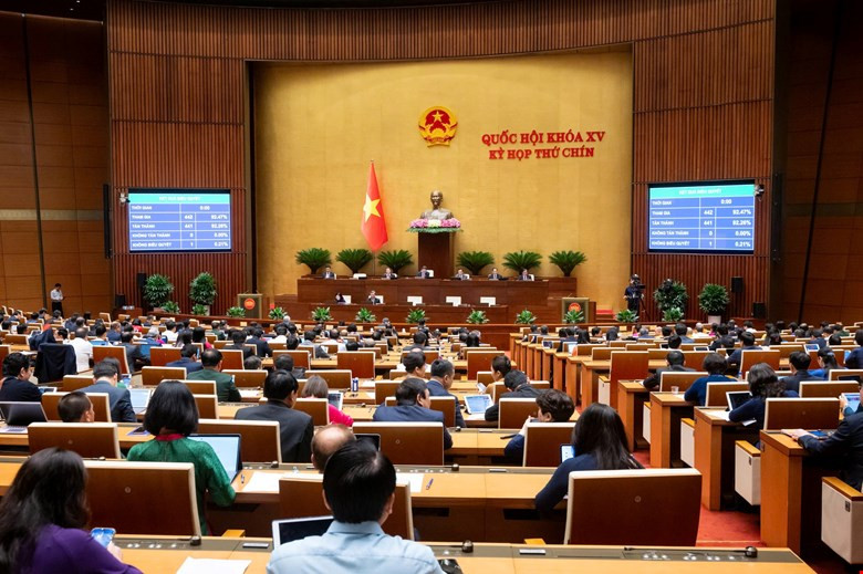 Thông qua Luật Năng lượng nguyên tử (sửa đổi): Nền tảng pháp lý phát triển điện hạt nhân an toàn, bền vững- Ảnh 1. Thông qua Luật Năng lượng nguyên tử (sửa đổi): Nền tảng pháp lý phát triển điện hạt nhân an toàn, bền vững- Ảnh 1.