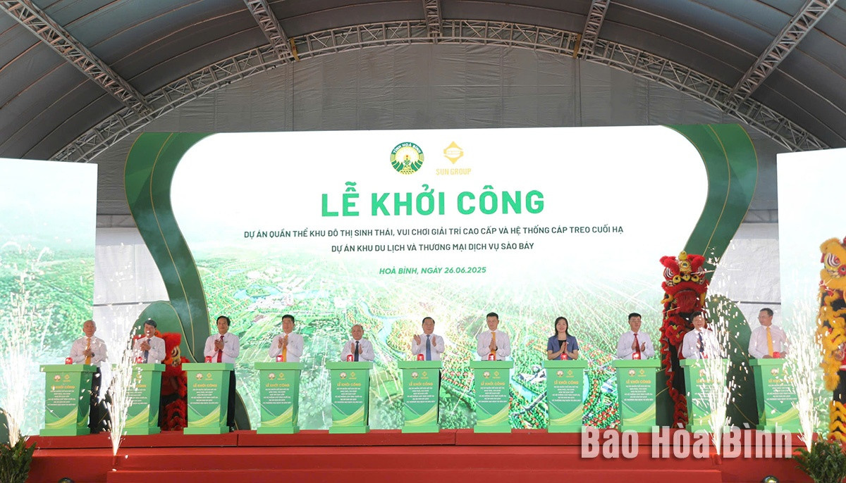 Sun Group khởi công dự án tổ hợp nghỉ dưỡng khoáng nóng lớn nhất miền Bắc, quy mô hơn 21.000 tỷ