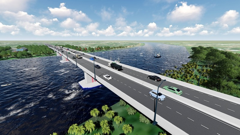 Hợp long cây cầu thứ 3 bắc qua sông Sài Gòn, kết nối một tỉnh vừa sáp nhập vào TP. HCM- Ảnh 2. Hợp long cây cầu thứ 3 bắc qua sông Sài Gòn, kết nối một tỉnh vừa sáp nhập vào TP. HCM- Ảnh 2.