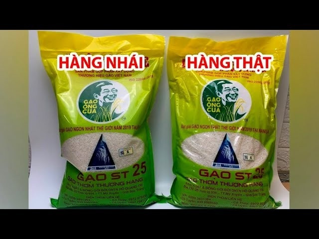 Ma trận gạo ST25 giả khiến đại lý lẫn người tiêu dùng hoang mang