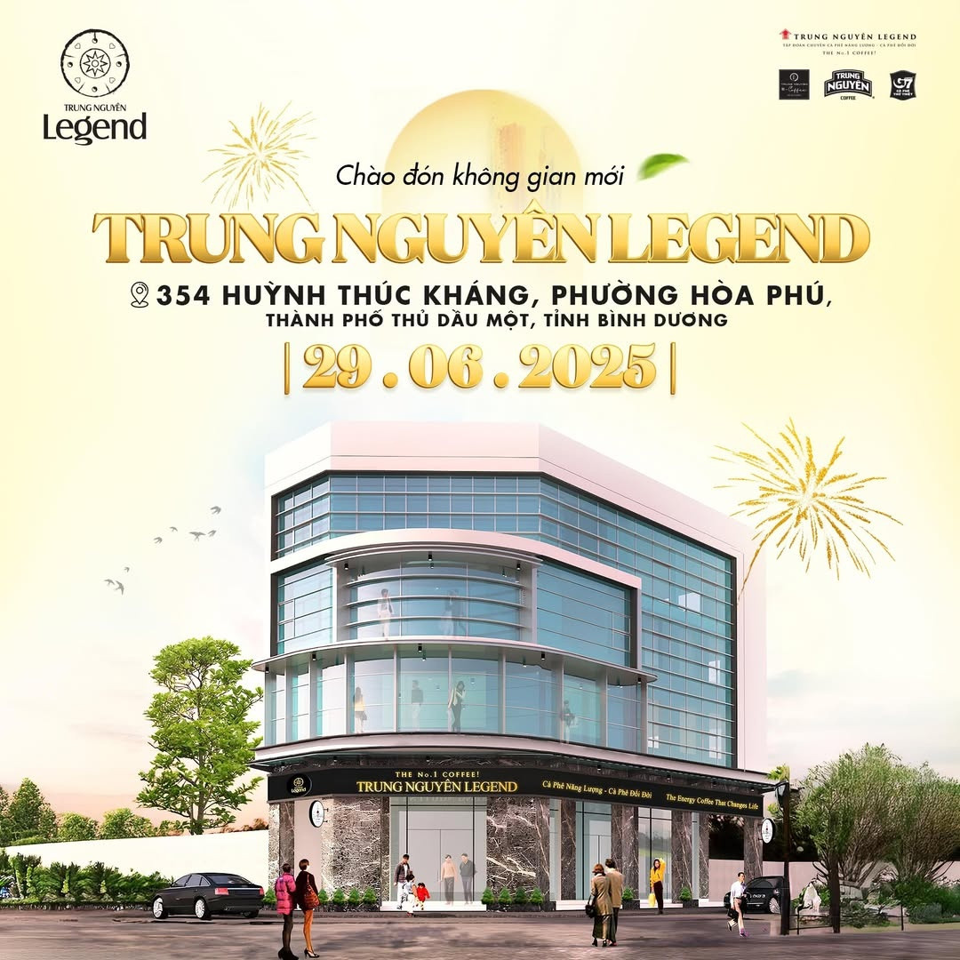Ông Đặng Lê Nguyên Vũ khai trương cửa hàng 'triết lý cà phê' Trung Nguyên Legend tại tỉnh giàu bậc nhất Việt Nam
