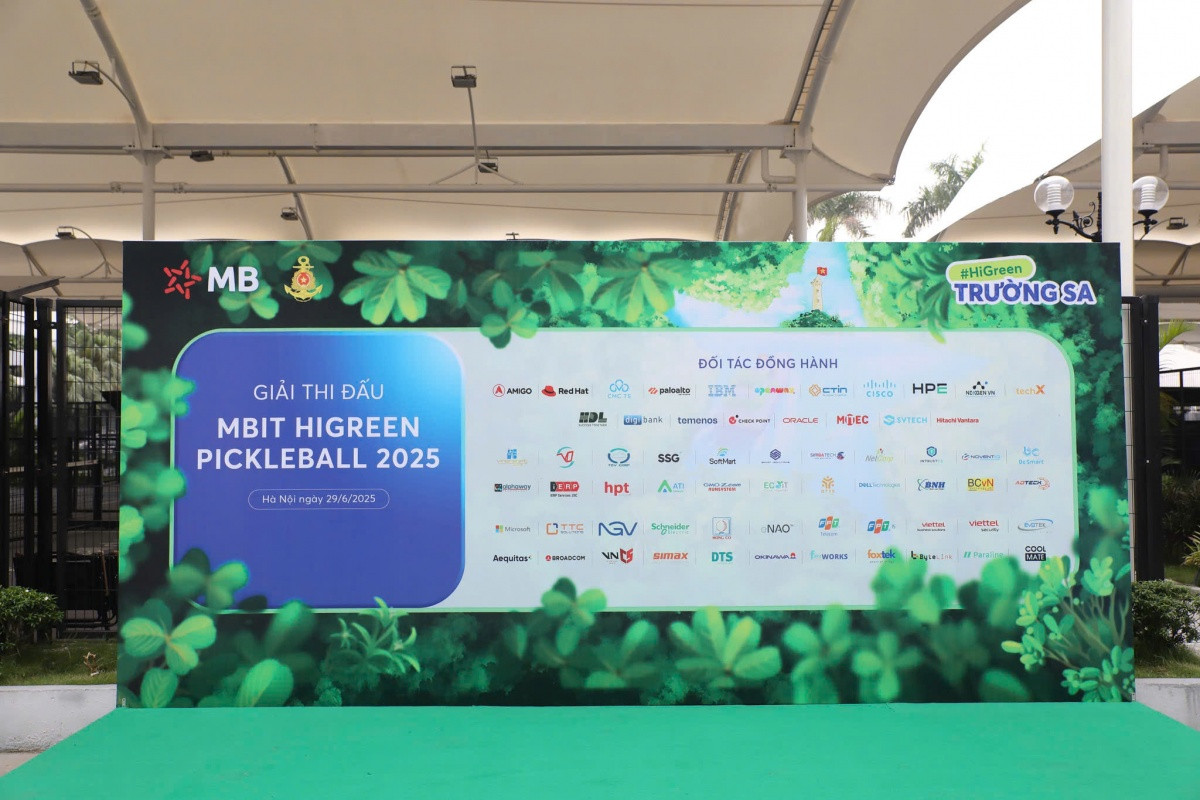 MBBank: 60 đối tác công nghệ tham gia Giải Pickleball gây quỹ trồng 1 triệu cây xanh tại Trường Sa