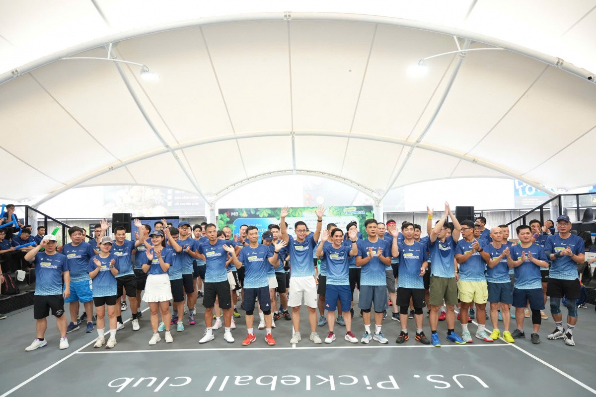 MBBank: 60 đối tác công nghệ tham gia Giải Pickleball gây quỹ trồng 1 triệu cây xanh tại Trường Sa