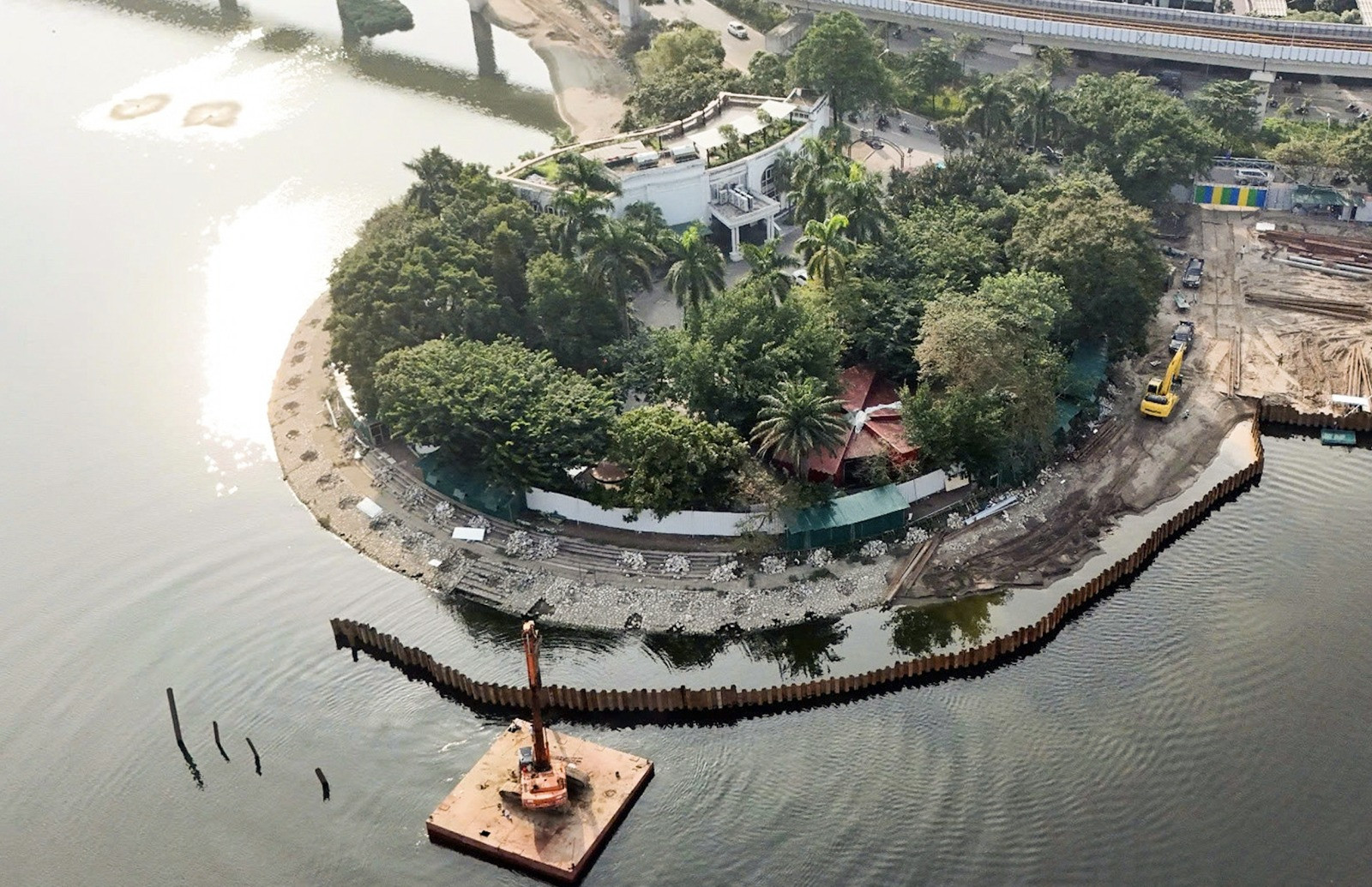 Chính thức thu hồi toàn bộ diện tích 'lá phổi xanh' lớn nhất quận Đống Đa làm công viên, sân khấu nổi hiếm có- Ảnh 1. Chính thức thu hồi toàn bộ diện tích 'lá phổi xanh' lớn nhất quận Đống Đa làm công viên, sân khấu nổi hiếm có- Ảnh 1.