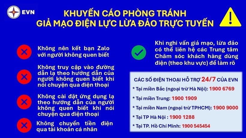EVN cảnh báo khẩn sau sáp nhập, người dân cần đặc biệt thận trọng