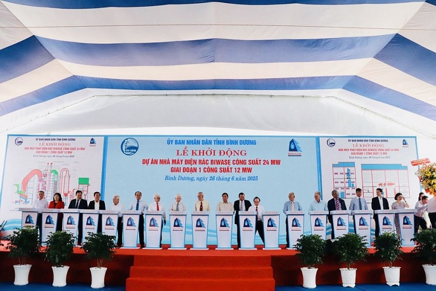 Chính thức khởi công nhà máy điện rác 1.150 tỷ đồng