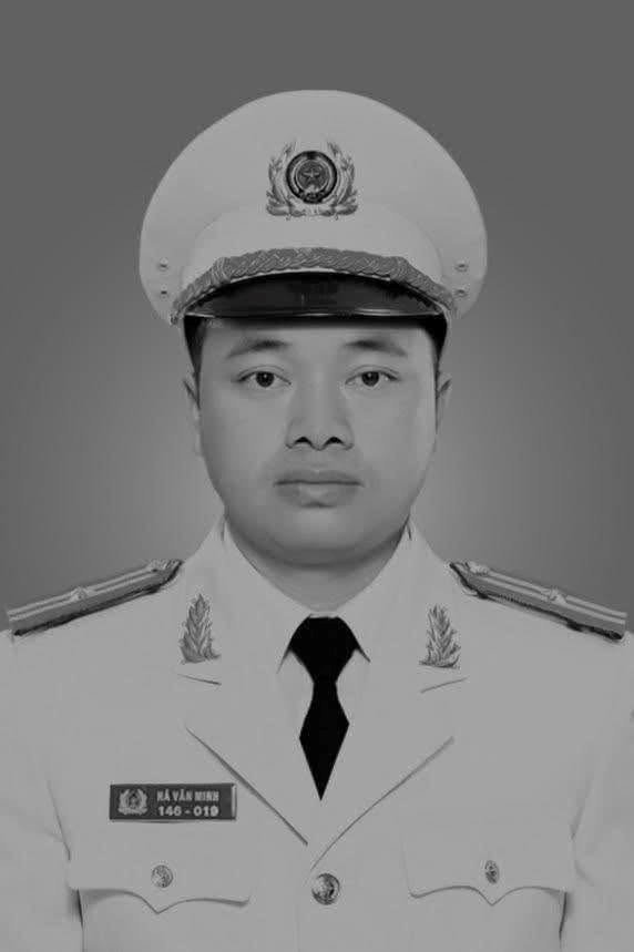 Bộ Công an truy thăng cấp bậc hàm Thiếu tá đối với Đại úy Hà Văn Minh - ảnh 1