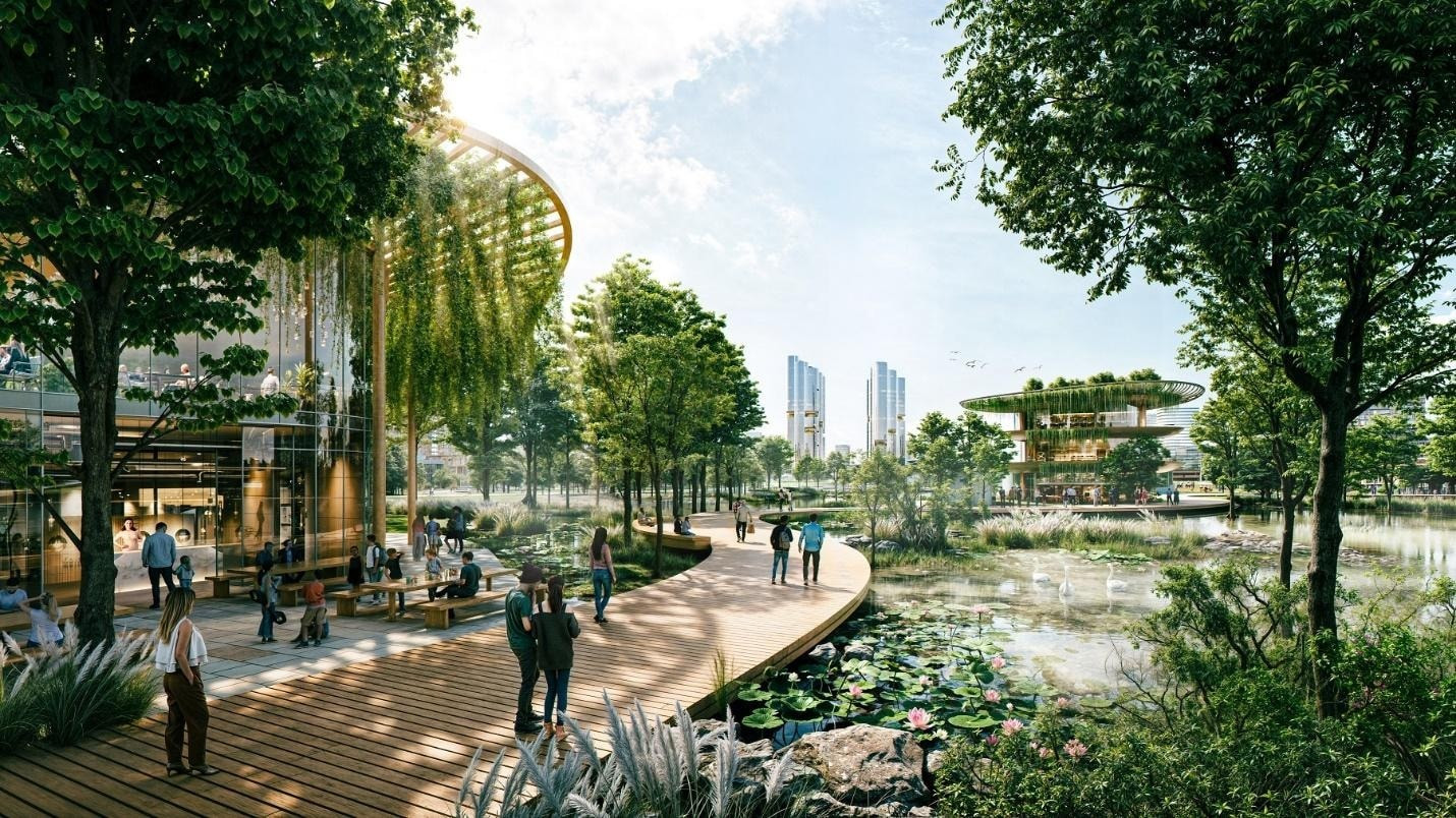 Sau hơn 30 năm bị 'treo', KĐT hơn 420ha tọa lạc trên quỹ đất hiếm hoi còn sót lại của TP. HCM sắp được hồi sinh- Ảnh 3.