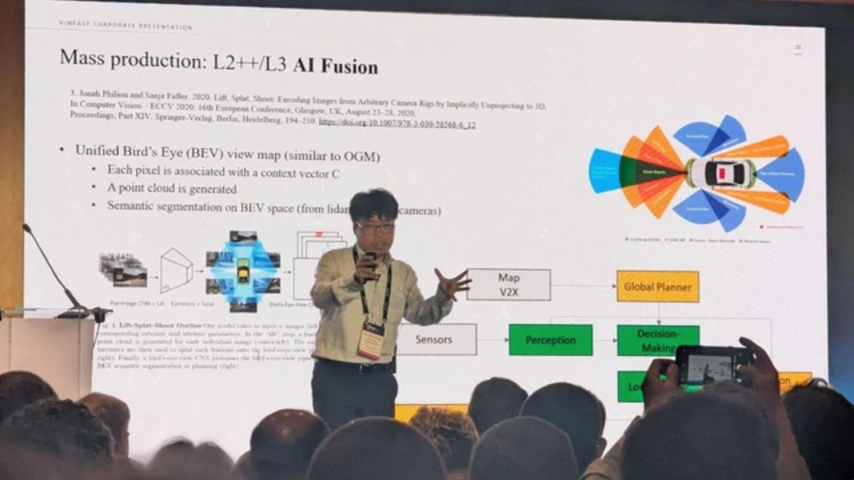 VinFast hé lộ 'Robotaxi' – taxi không người lái dự kiến lăn bánh từ 2027