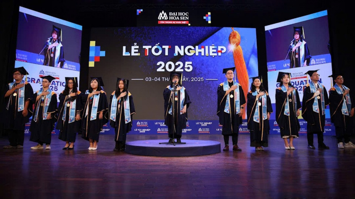 Gần 95% sinh viên tốt nghiệp tại một trường đại học ở Việt Nam có việc làm trước khi ra trường