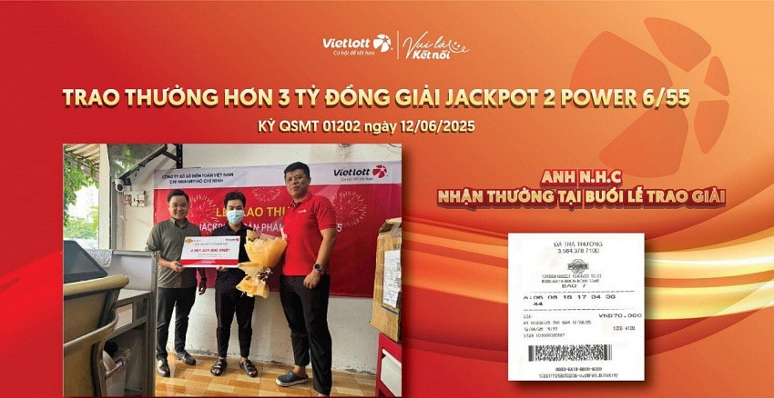 Người chơi trúng giải giải Vietlott 3 tỷ đồng: Tôi chỉ định mua vé lấy may, chọn ngẫu nhiên