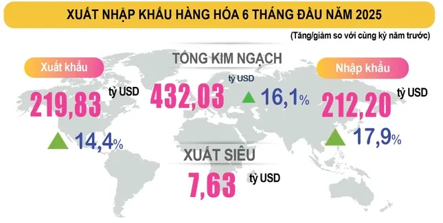 Việt Nam xuất siêu 7,6 tỷ USD ảnh 1