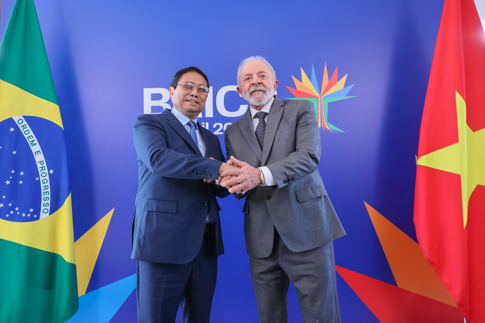 Thủ tướng Phạm Minh Chính hội đàm với Tổng thống Brazil- Ảnh 1. Thủ tướng Phạm Minh Chính hội đàm với Tổng thống Brazil- Ảnh 1.