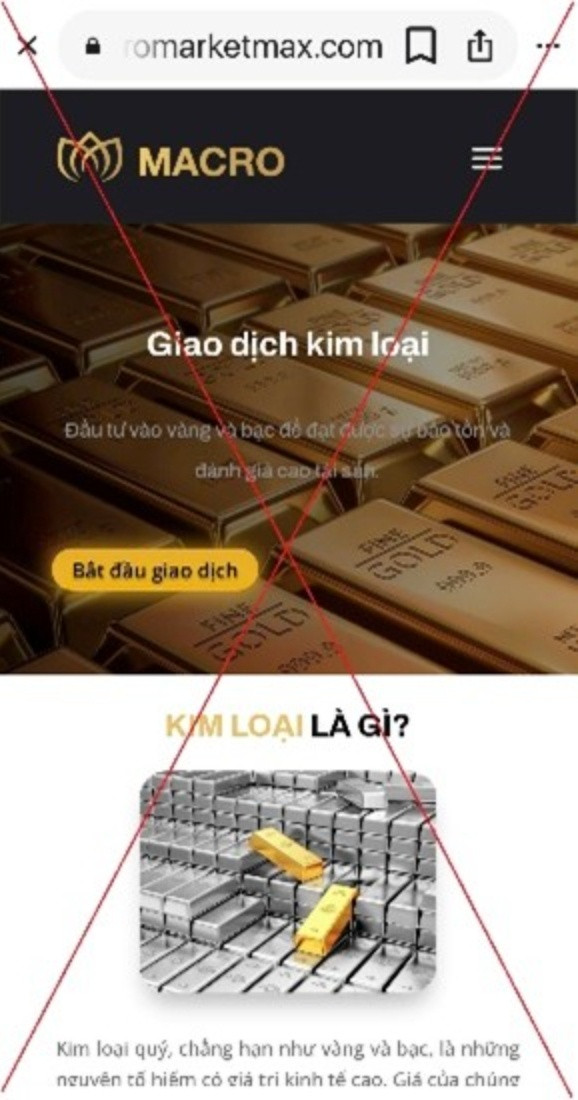 Nạp 153 triệu, rút được 2,5 triệu tiền lãi: Chị L. tiếp tục ‘đổ’ thêm 300 triệu vào sàn vàng rồi phải trình báo công an