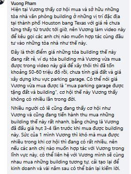 Một YouTuber Việt Nam chơi lớn: Chi 1.500 tỷ để tậu một tòa cao ốc tại Mỹ- Ảnh 2. Một YouTuber Việt Nam chơi lớn: Chi 1.500 tỷ để tậu một tòa cao ốc tại Mỹ- Ảnh 2.