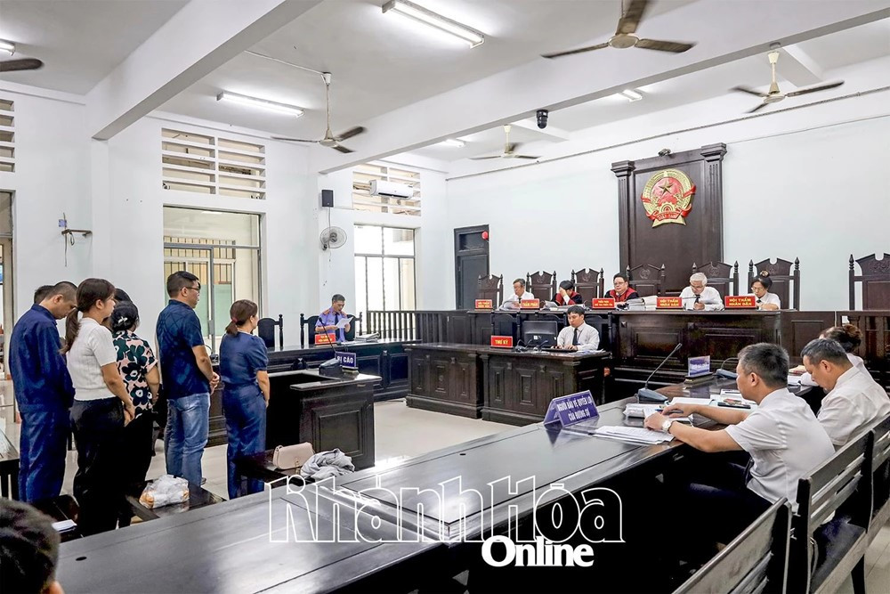 Tuyên án tù nhóm cán bộ cảng Cam Ranh nhận hối lộ - ảnh 1