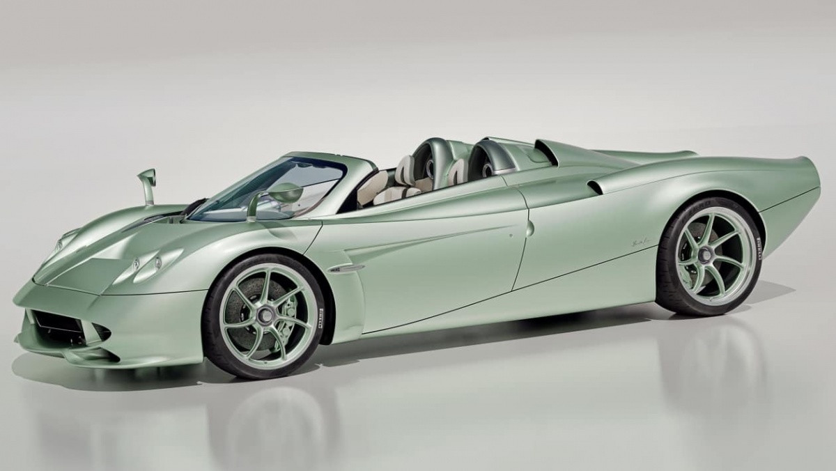 Tuyệt phẩm siêu xe mui trần nhà Pagani, cả thế giới chỉ có 10 chiếc với công suất hơn 860 mã lực