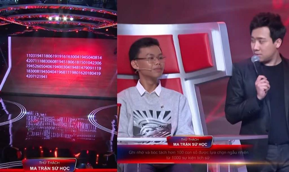 'Thần đồng' ghi nhớ 1.000 mốc lịch sử trong 20 phút, khiến MC Lại Văn Sâm thán phục, lập kỷ lục hiếm có - ảnh 1