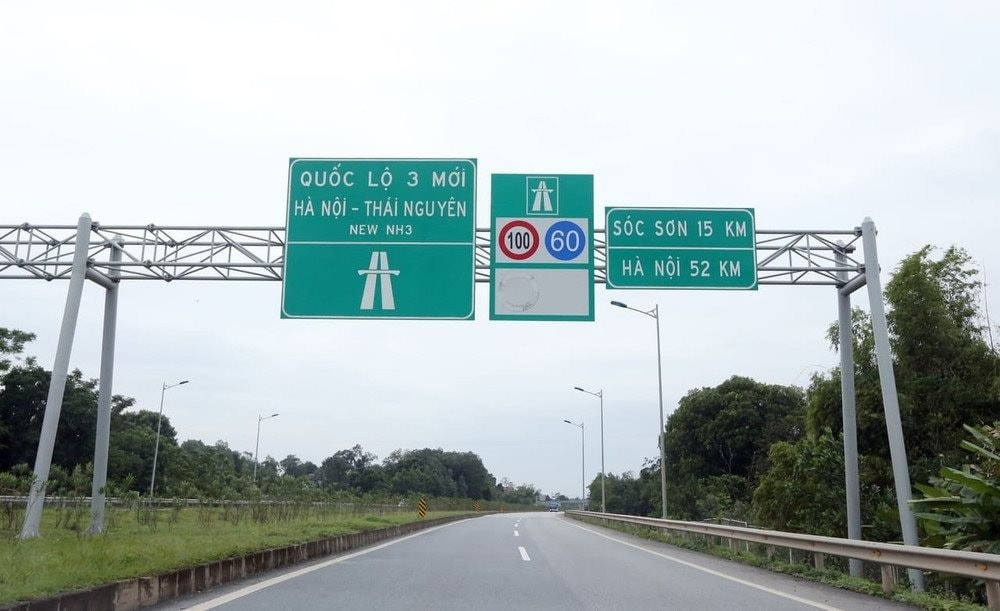 Cao tốc Hà Nội - Thái Nguyên. Nguồn ảnh: Người Hà Nội