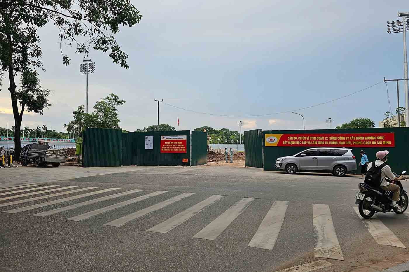 Quảng trường Ba Đình được mở rộng phục vụ diễu binh, diễu hành- Ảnh 2. Quảng trường Ba Đình được mở rộng phục vụ diễu binh, diễu hành- Ảnh 2.