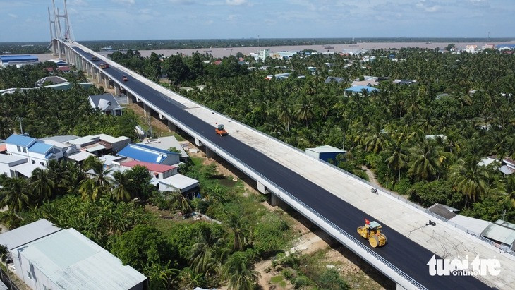 Cầu Rạch Miễu 2 hiện nay. Nguồn ảnh: Báo Tuổi Trẻ